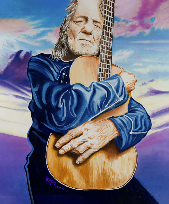 Ruby Mazur Willie Nelson - Guitar